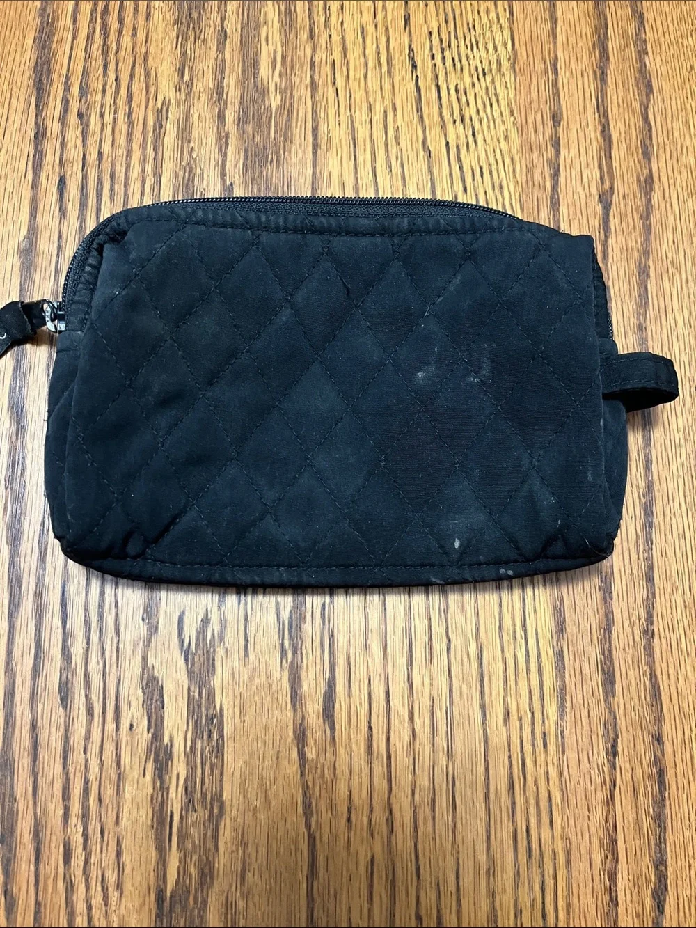 Vera Bradley quilted cosmetic